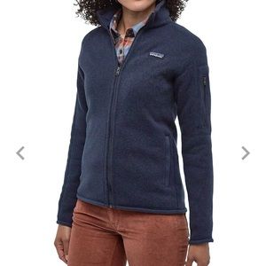 Patagonia Women's Better Sweater Jacket Navy Blue Brand New